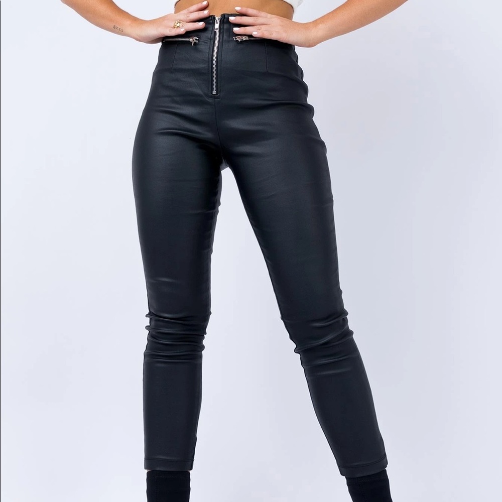Princess Polly Leather Pants NWT